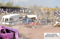 25th April Arena Essex 2L Bangers inc Caravans